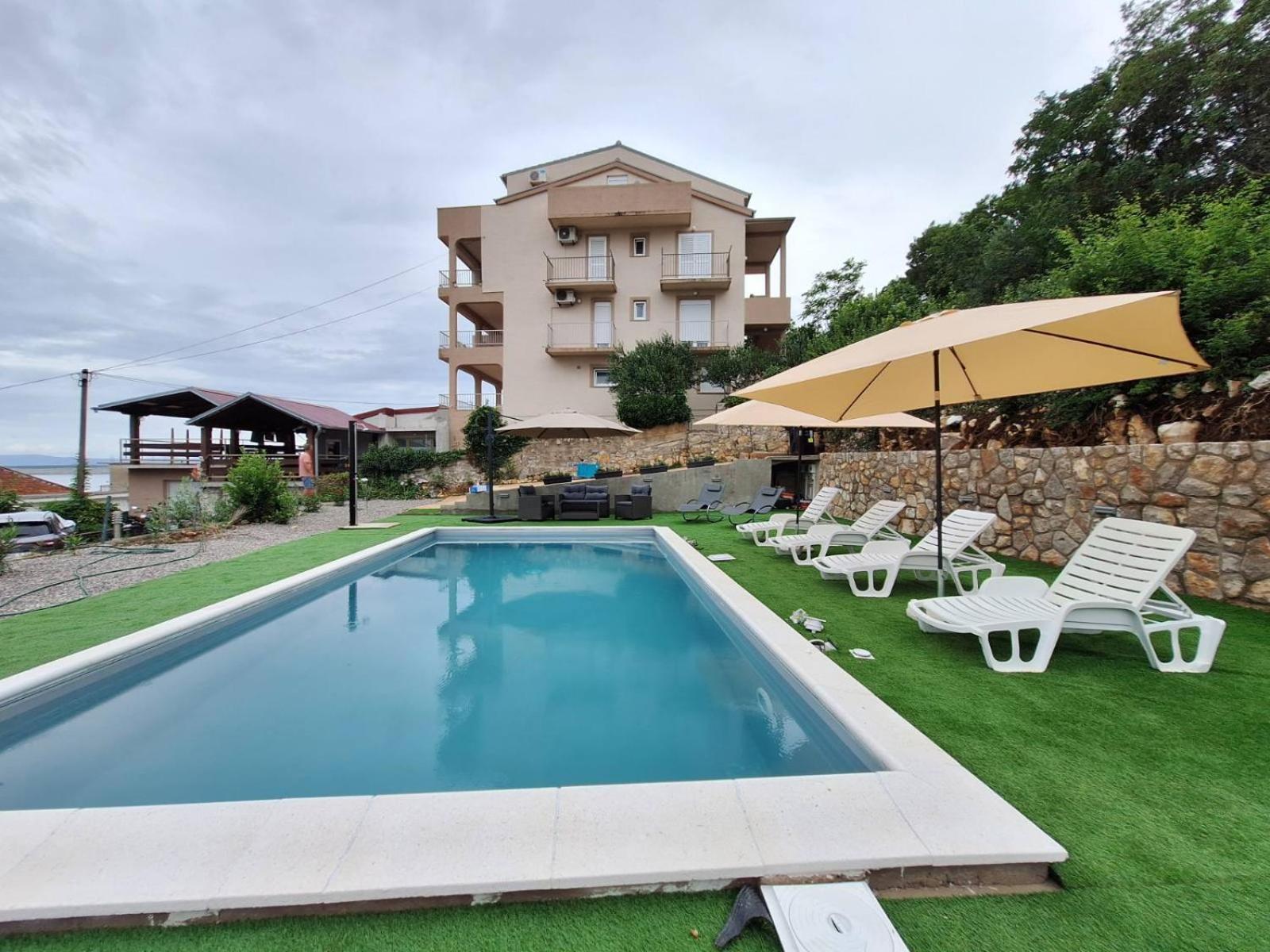 Apartments San Dramalj - Crikvenica Bagian luar foto
